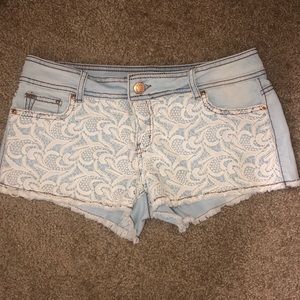 Lacey jean shorts